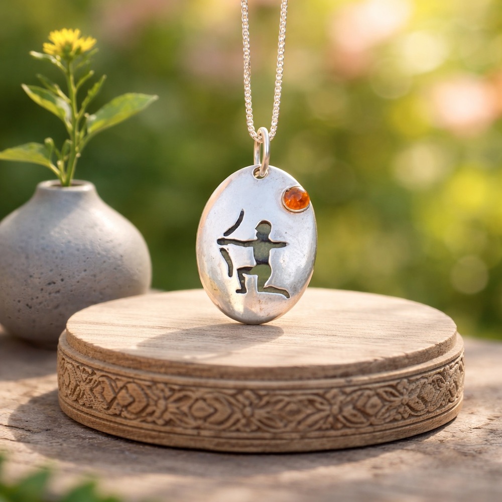 Zodiac Amber Necklace